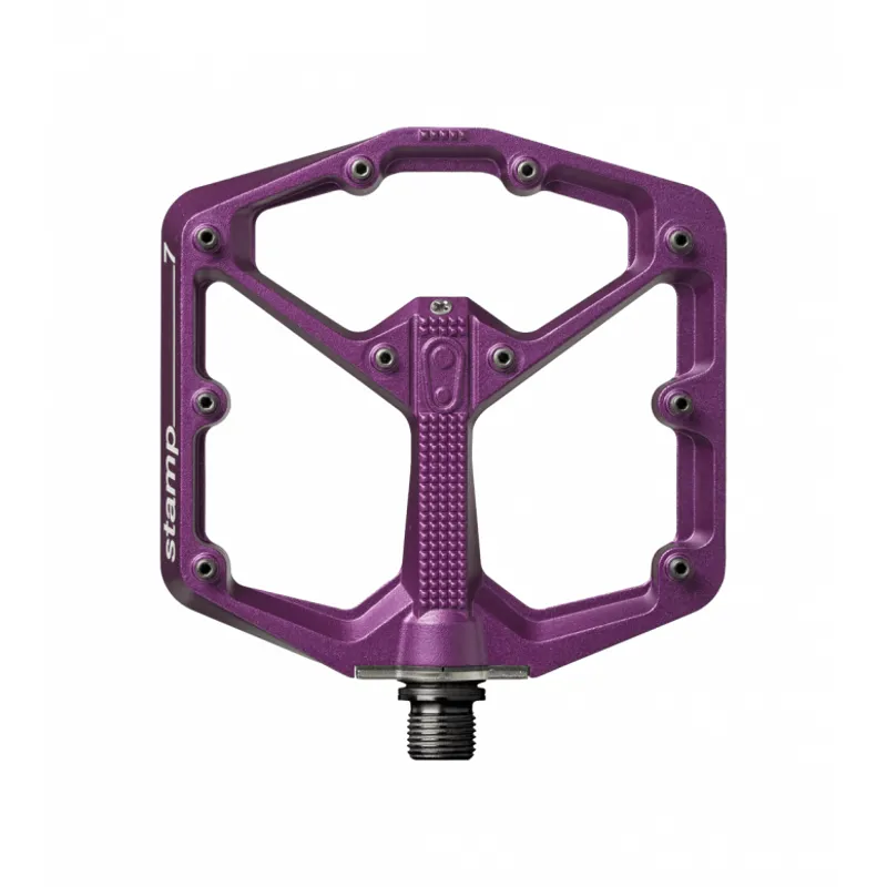 Crankbrothers Stamp 7 Flat Pedals in Purple